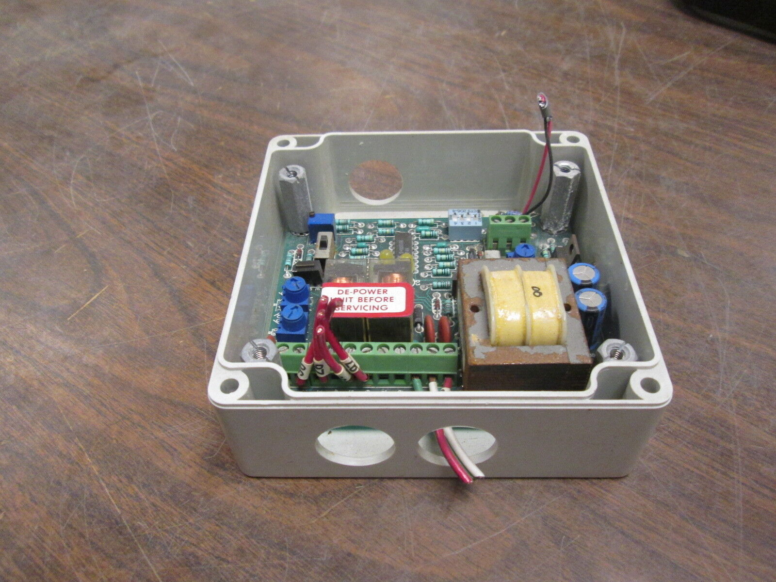Misc. Brand Power Supply PCB 46C4R1101-B w/ Enclosure *No Cover* Used