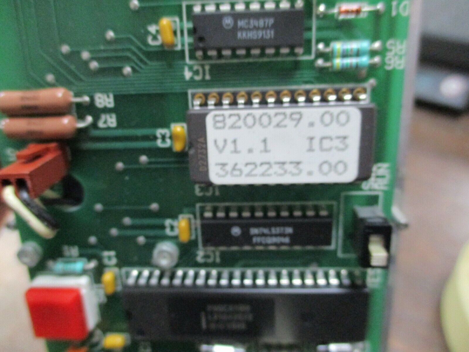 Robicon I.D. Series Operator Panel 362233.00 Used