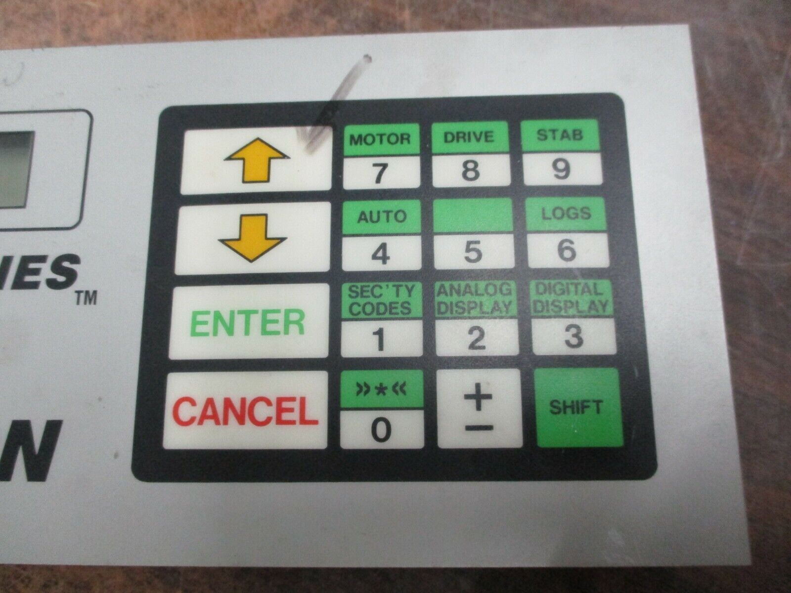 Robicon I.D. Series Operator Panel 362233.00 Used