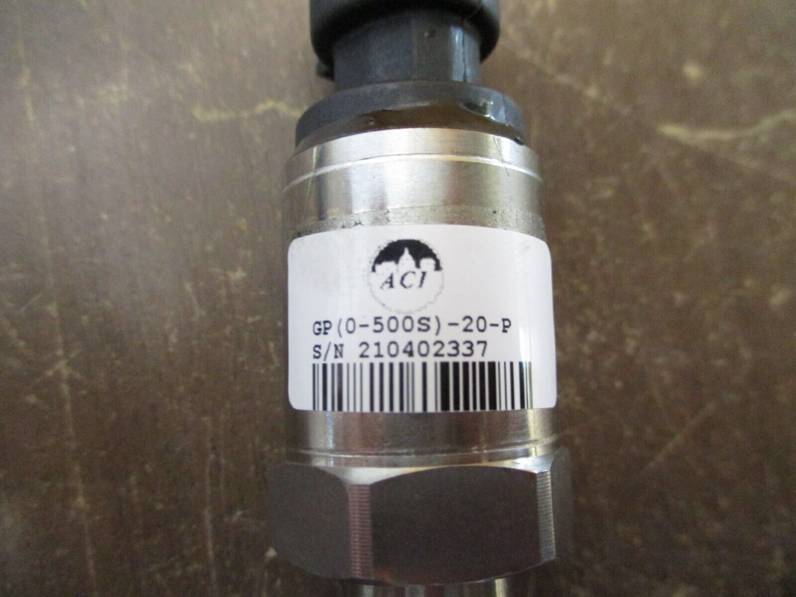 ACI Pressure Sensor GP(0-500S)-20-P New Surplus