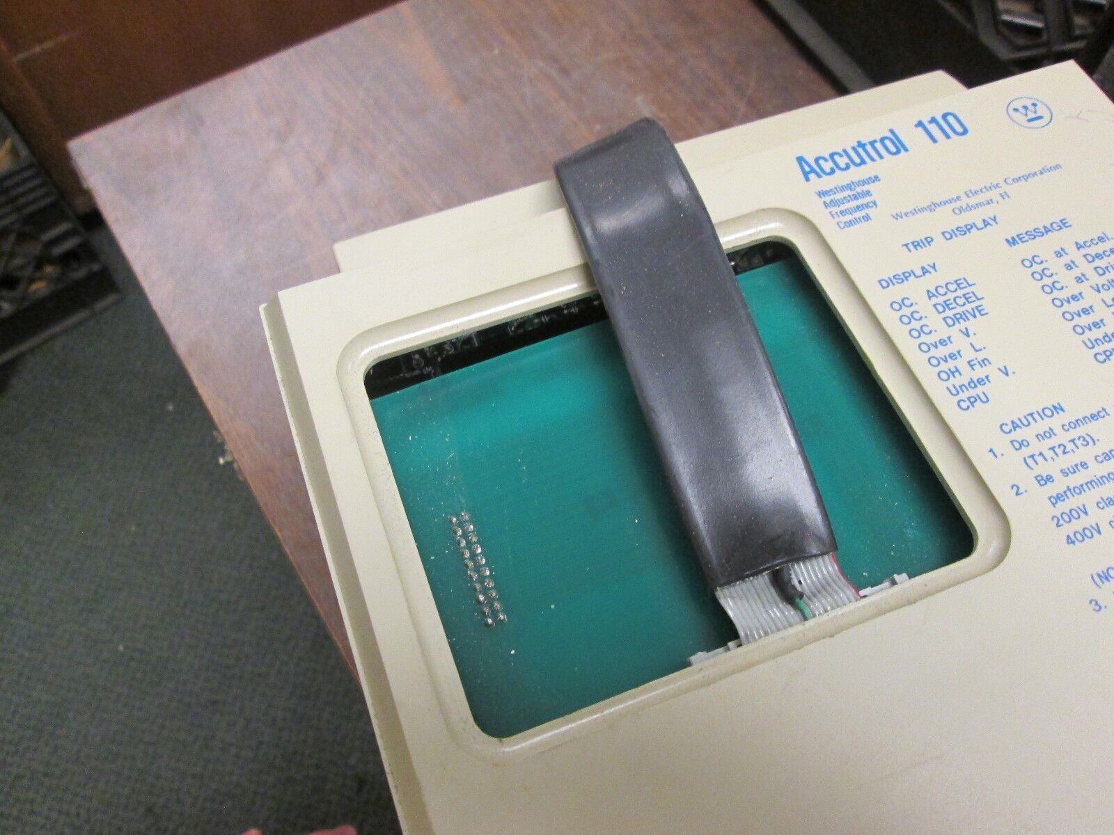 Westinghouse Accutrol 110 AC Drive CT4031 3HP 3Ph Used