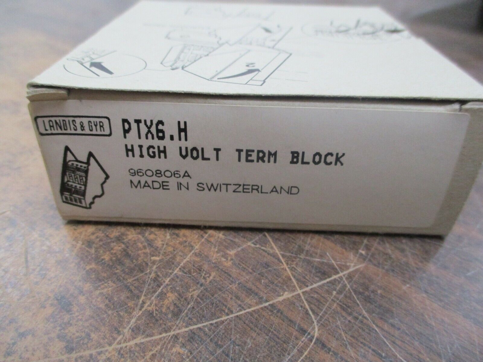 Landis & Gyr High Voltage Terminal Block PTX6.H New Surplus