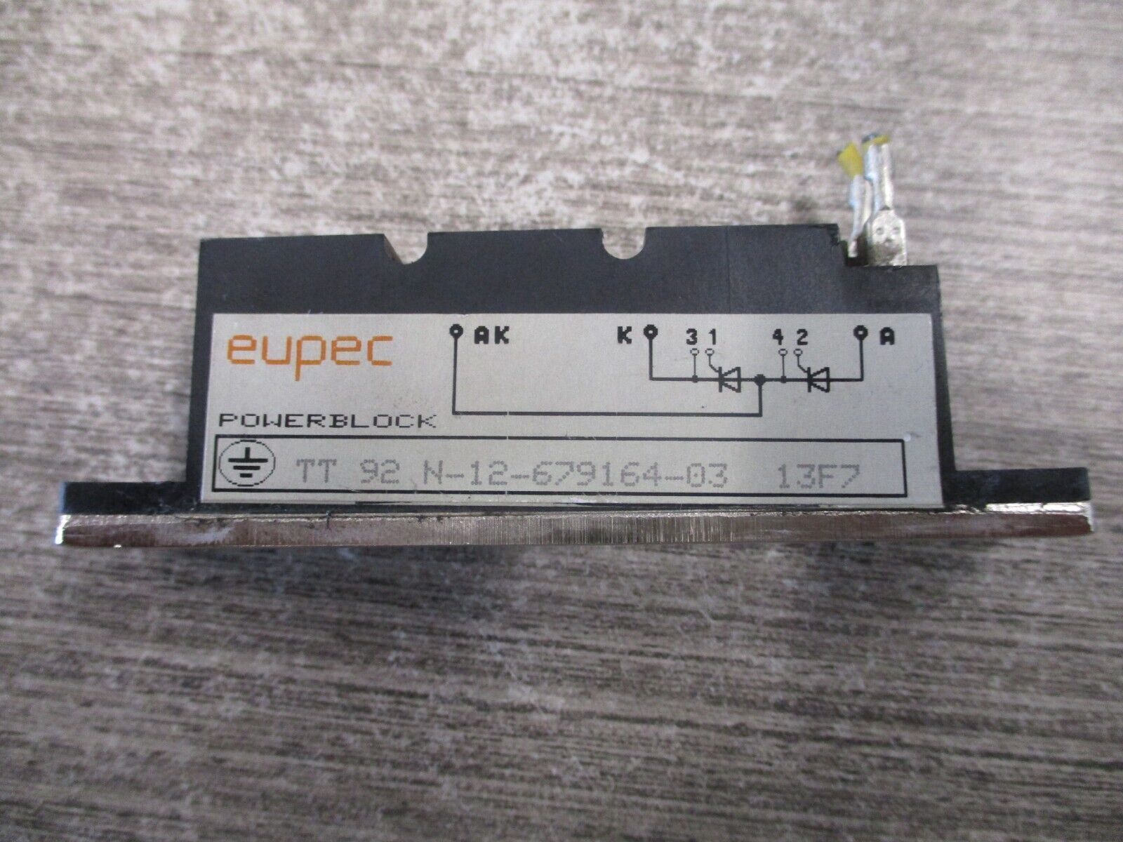 Eupec Powerblock TT 92 N-12-679164-03 13F7 Used