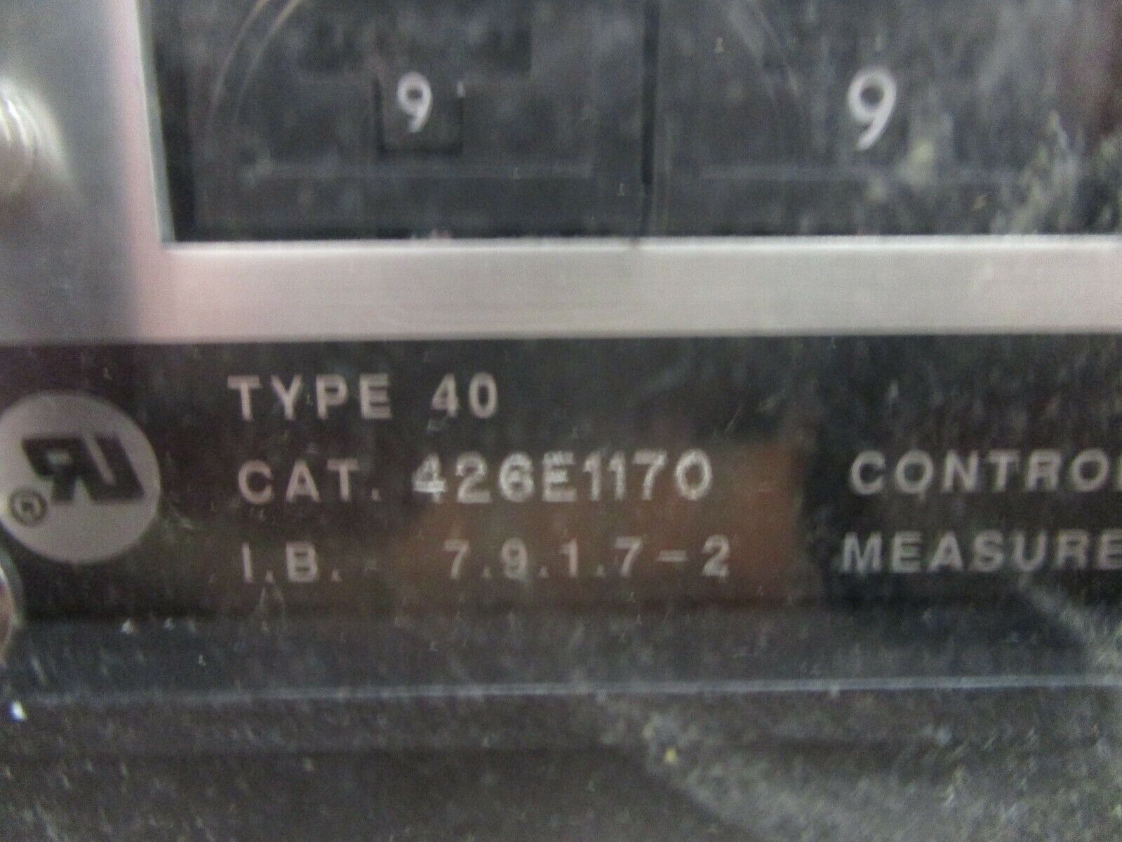 ABB Circuit Shield Loss of Excitation Relay 426E1170 Control: 48/125VDC