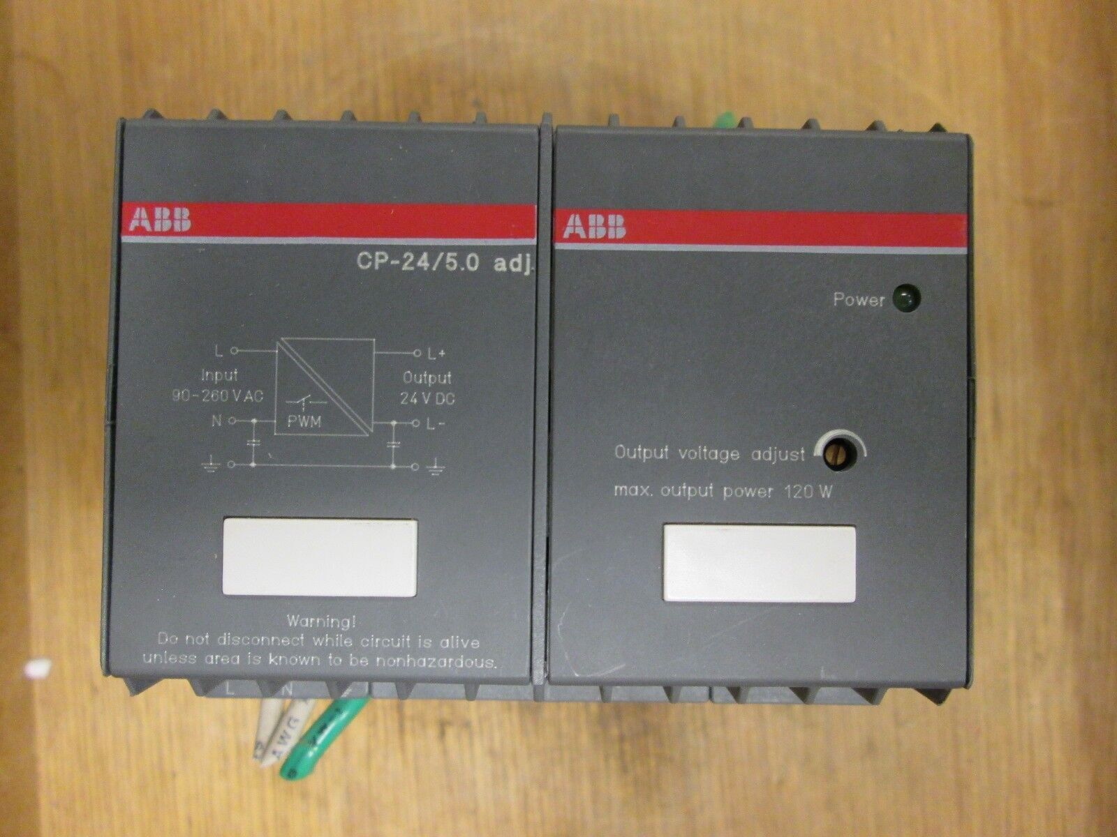 ABB Switching Power Supply CP-24/5.0 Used