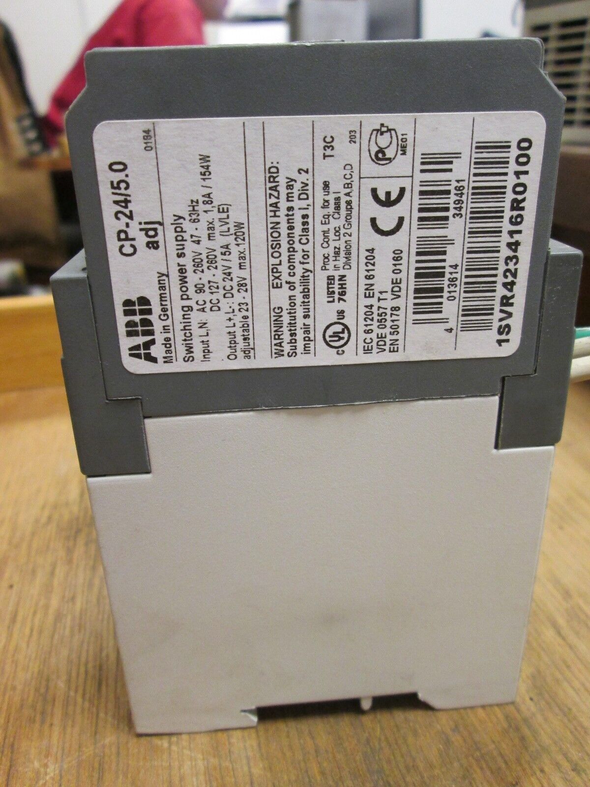 ABB Switching Power Supply CP-24/5.0 Used