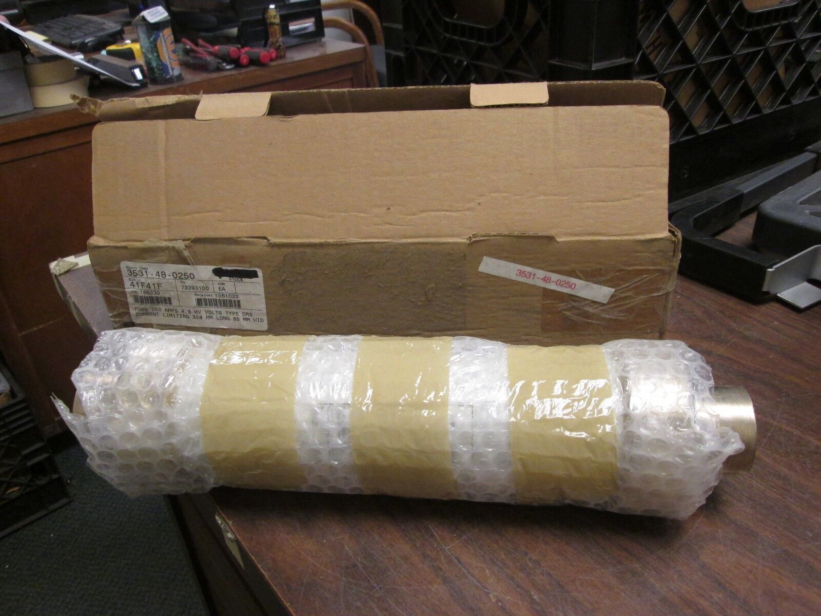 Driwisa High-Voltage Fuse DRS 04/250-B2 4.8KV 250A New Surplus