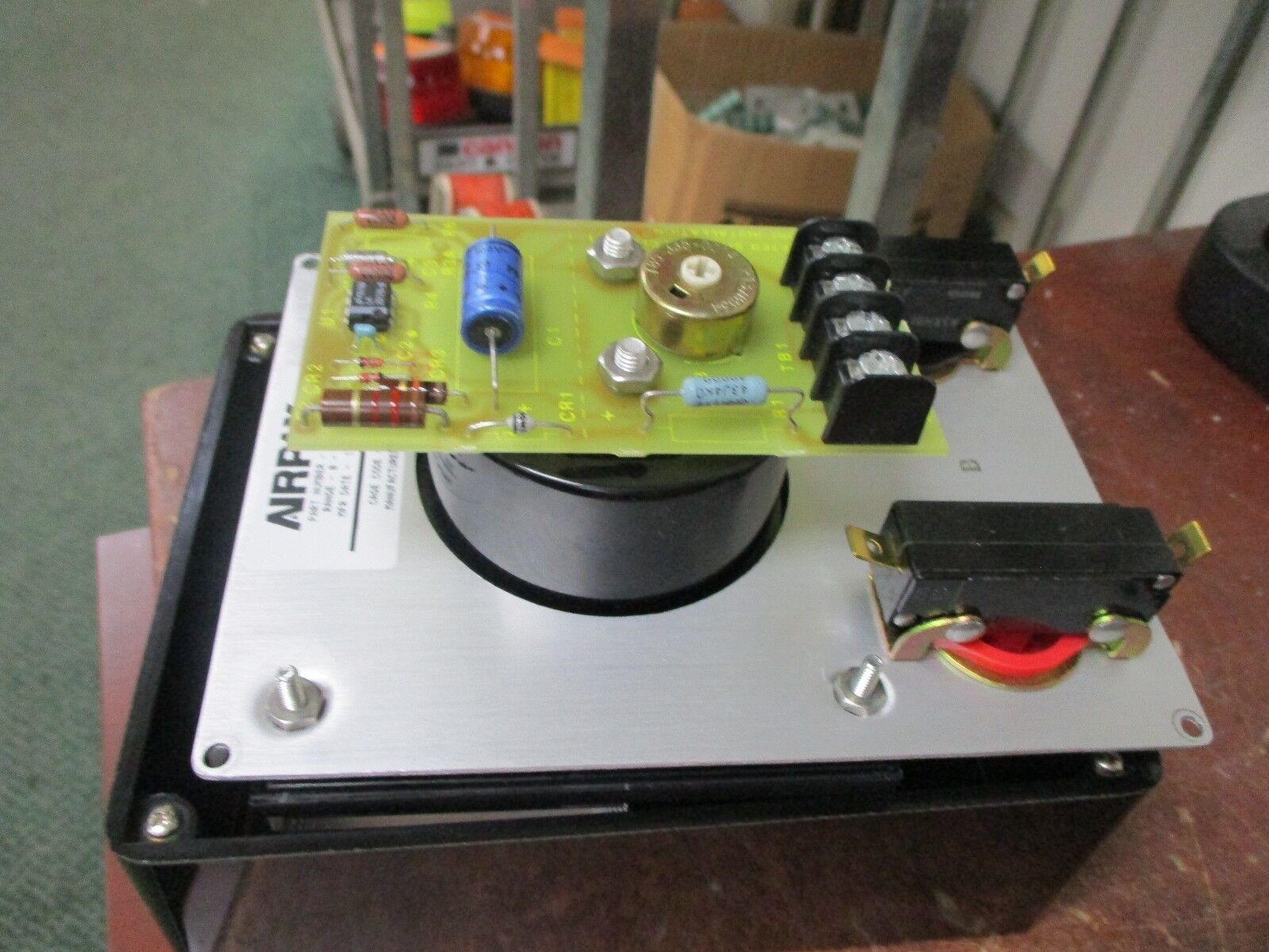 Airpax Tachometer T77520-24 Range: 0-100% RPM New Surplus