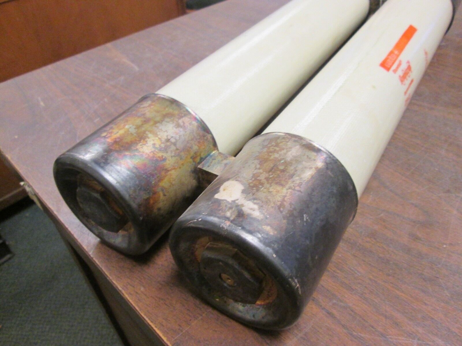 Gould Shawmut Amp Trap CS-3 Medium Voltage Fuse A1550X100E-1 15.5KV 100E Used