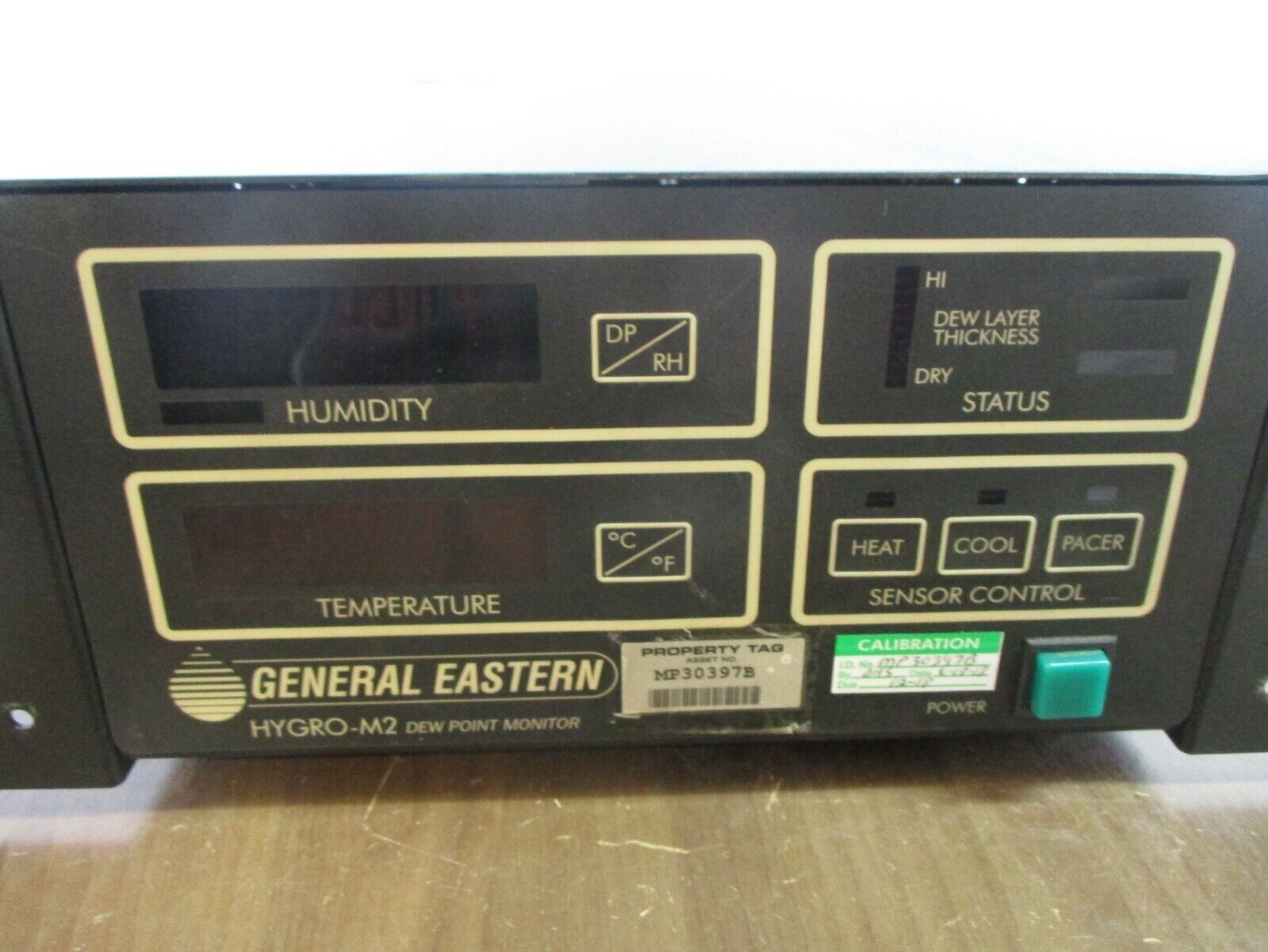 General Eastern HYGRO-M2 Dew Point Monitor M2-115V 110V@1A 220V@0.5A Used