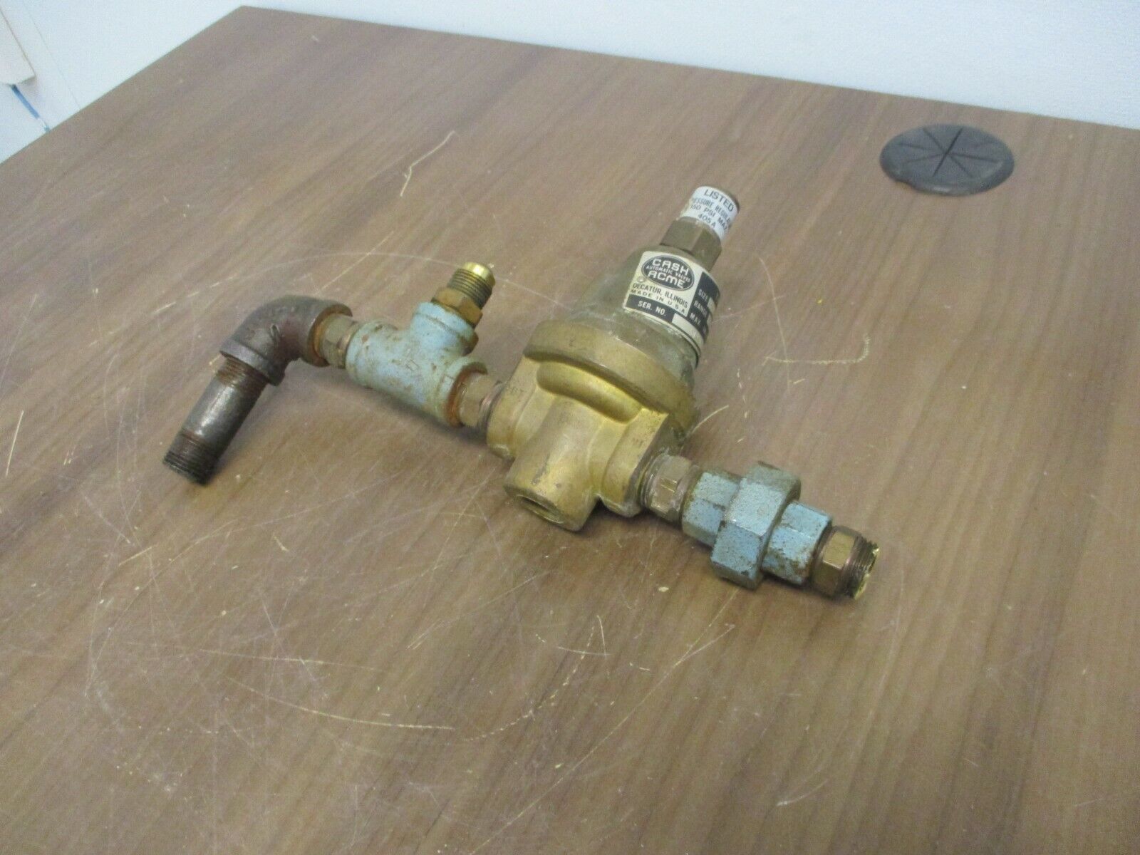 Cash Acme Valve FRM2 1/2" 50 PSI Max Used