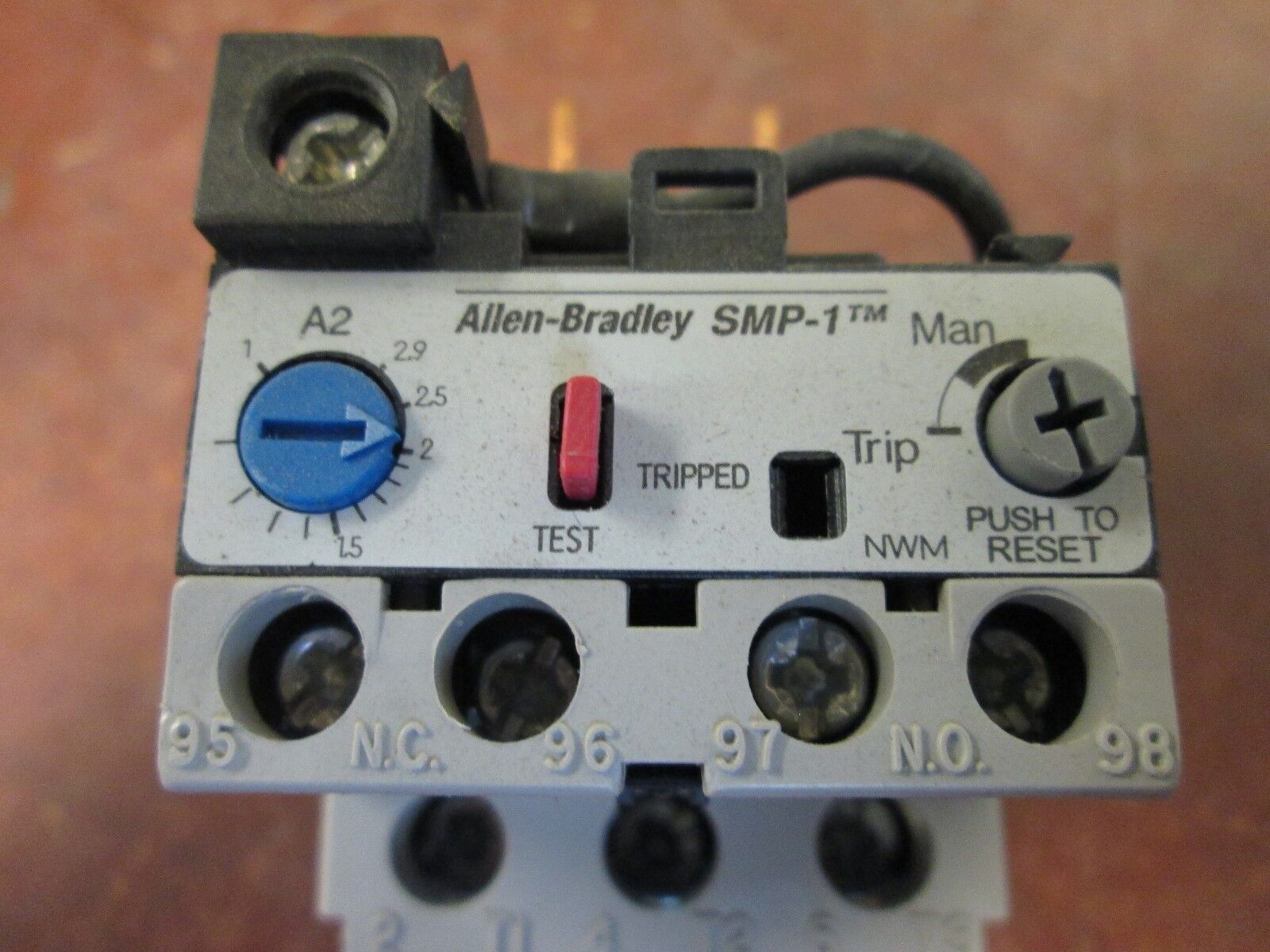 Allen-Bradley SMP-1 Solid State Overload 193-A2D1 Range: 1 - 2.9A Used