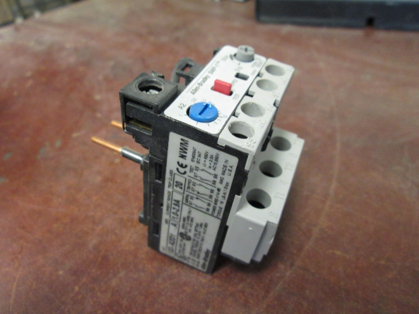 Allen-Bradley SMP-1 Solid State Overload 193-A2D1 Range: 1 - 2.9A Used