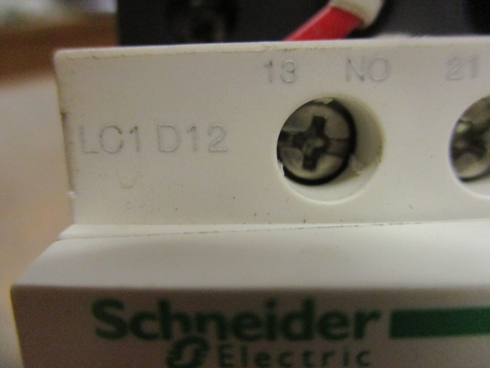 Schneider Electric Starter LC1 D12/LRD 06 120V Coil 25A 600V Trip: 1-1.6A Used