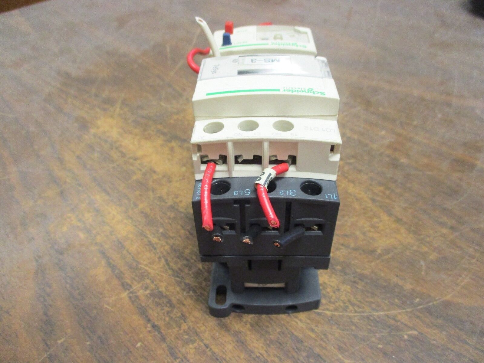 Schneider Electric Starter LC1 D12/LRD 06 120V Coil 25A 600V Trip: 1-1.6A Used