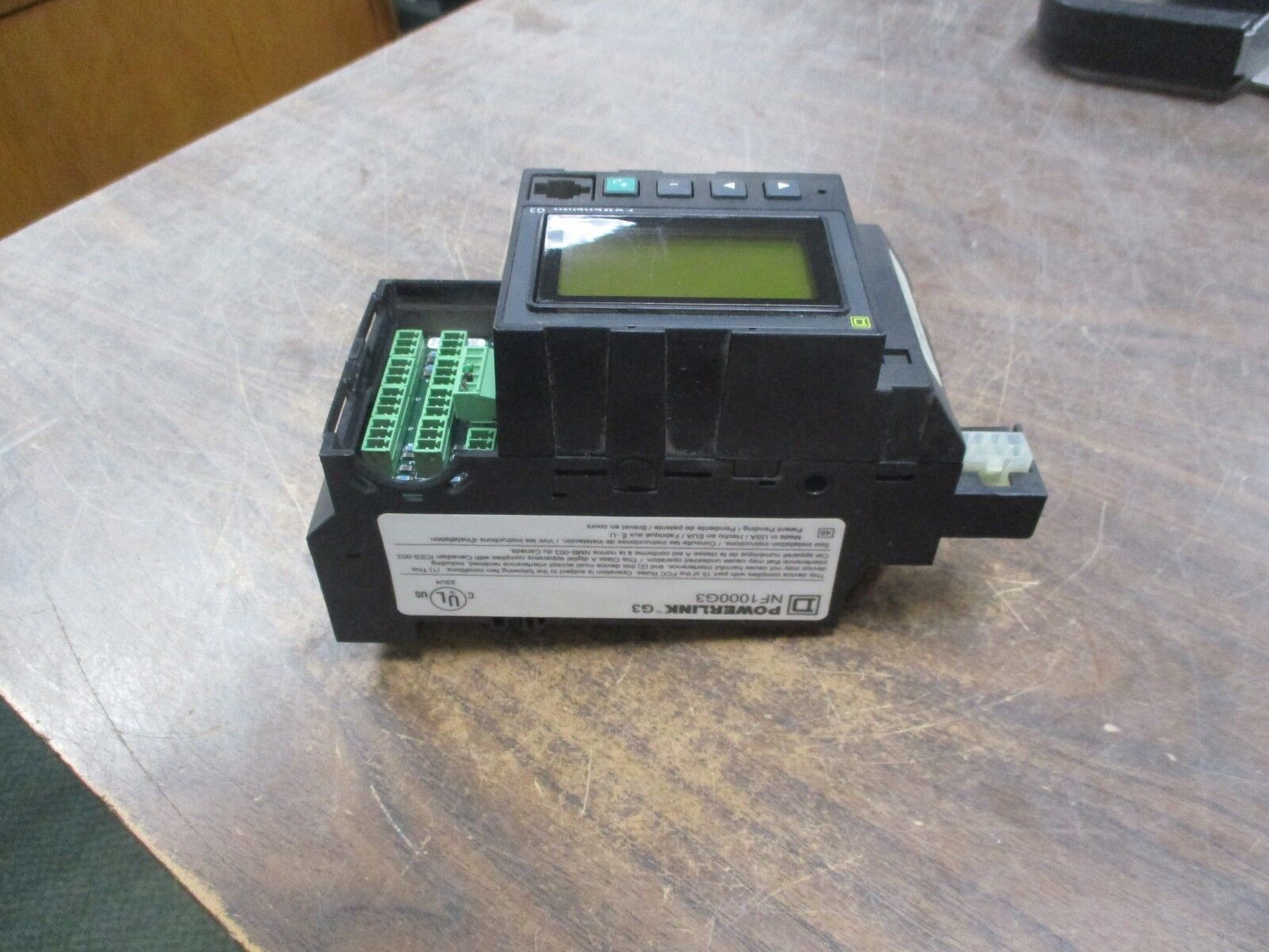 Square D Powerlink G3 Contoller NF1000G3 24V Max *No Terminal Cover* Used