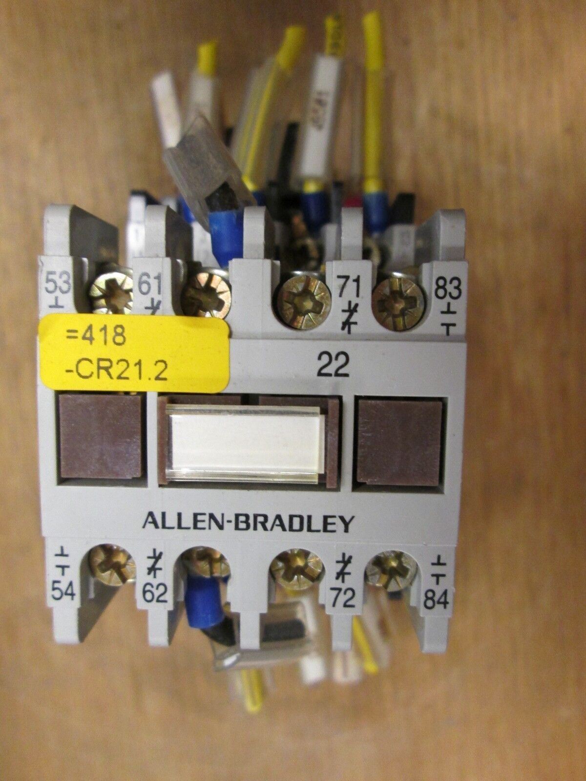 Allen-Bradley Contactor 100-A09ND3 195-FA22 199-FSMA2 9A 600V 120V Coil Used