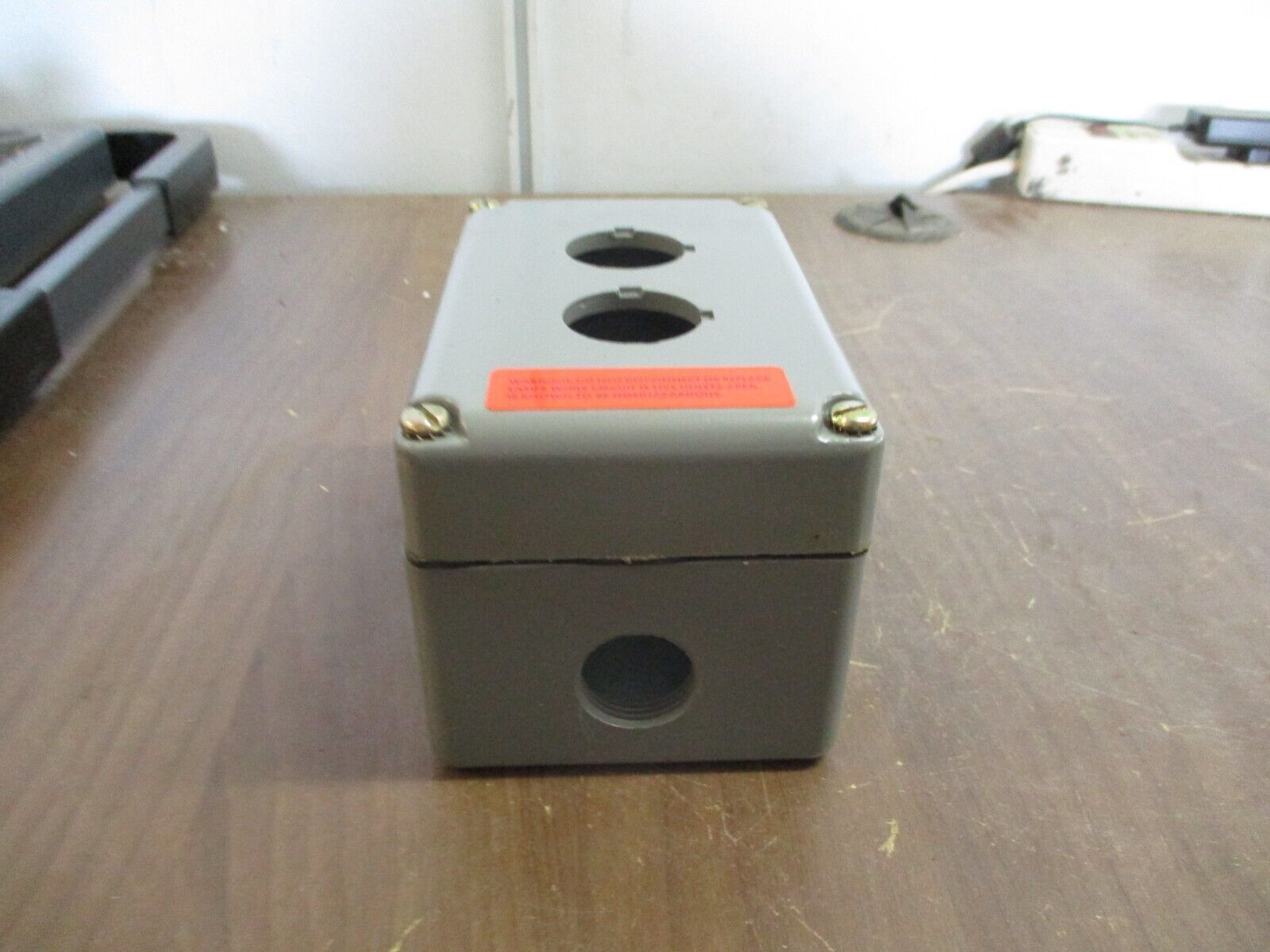 Square D 2-Unit Enclosure 9001 KY-2 Aluminum 600V New Surplus
