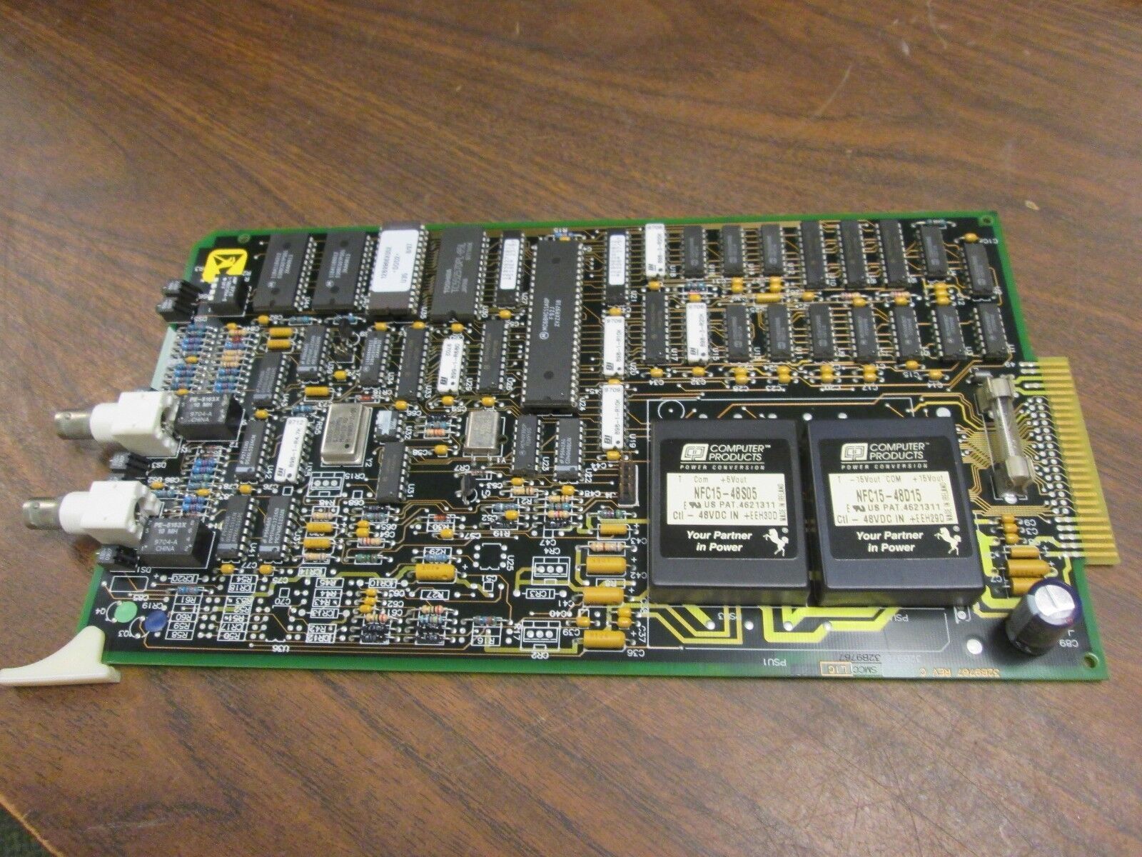 Fisher Rosemount PLC Rack w/ Cards CP6601X1-CA3 Used