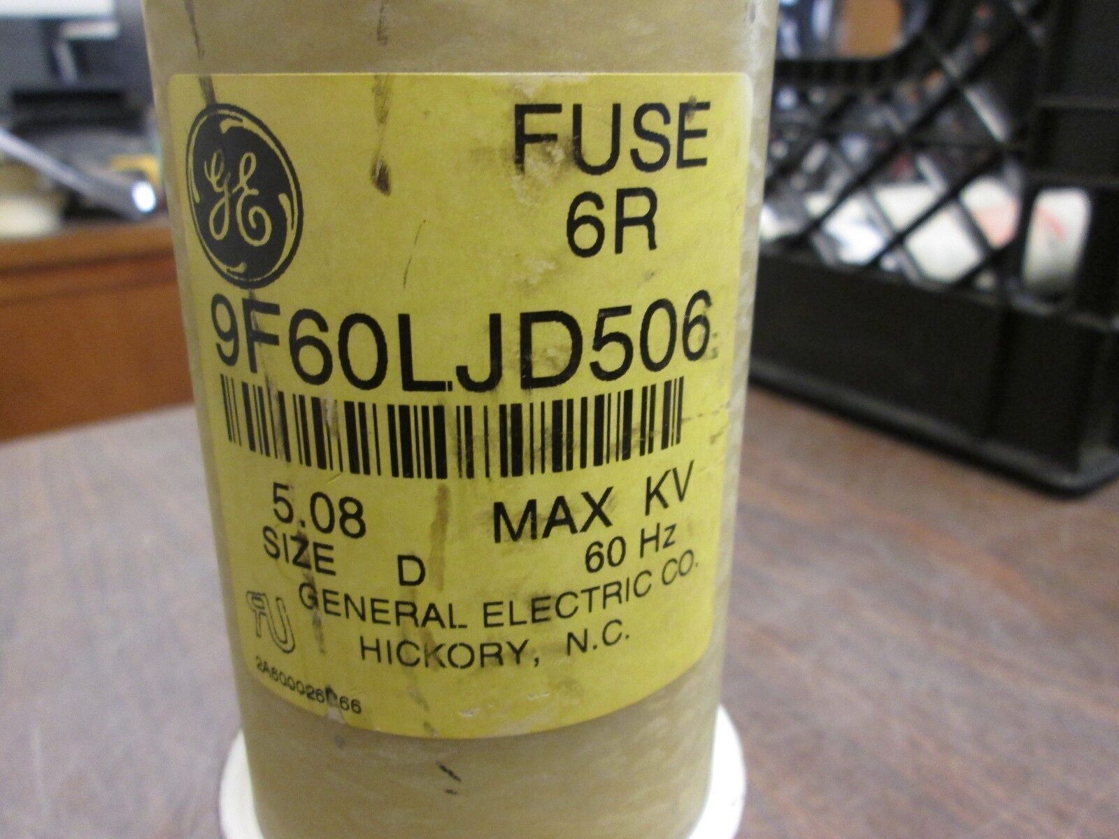 GE Fuse 9F60LJD506 5.08KV 6R Rating Used