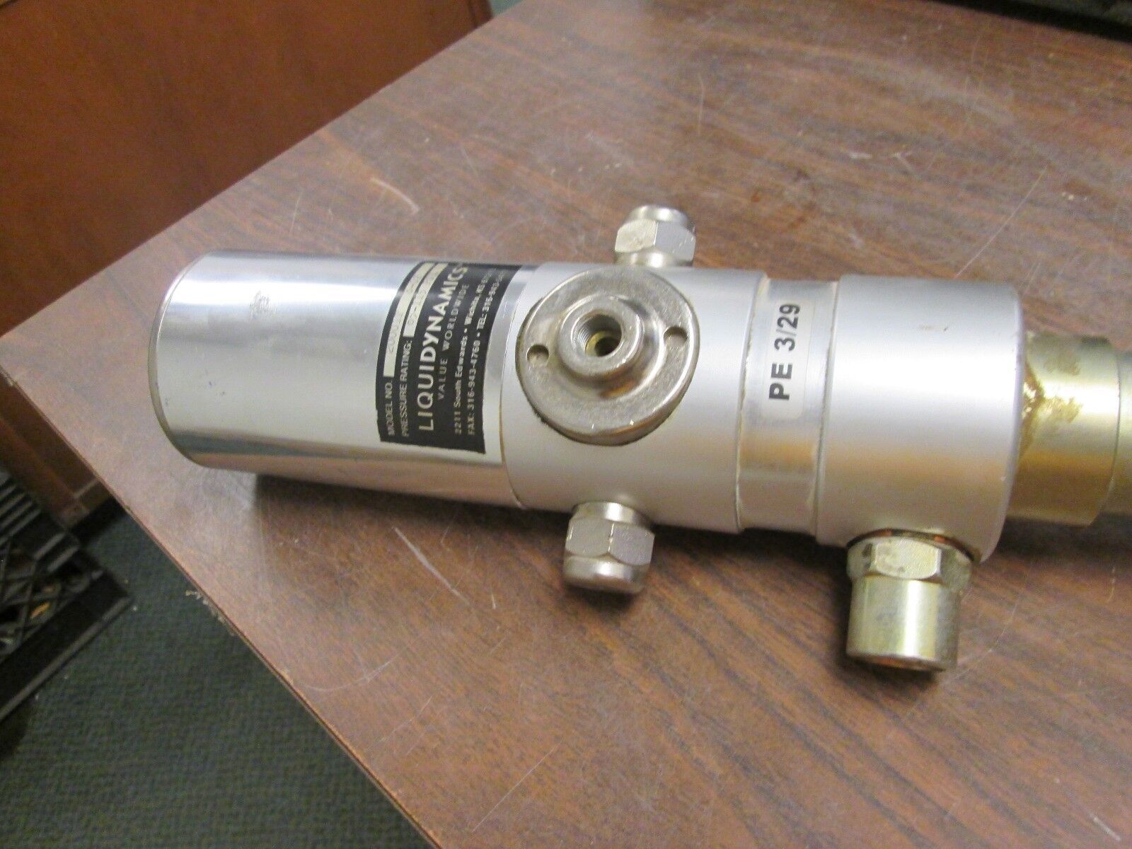 Liquidynamic Oil Pump 20001T 8-02 85-115 PSI Used