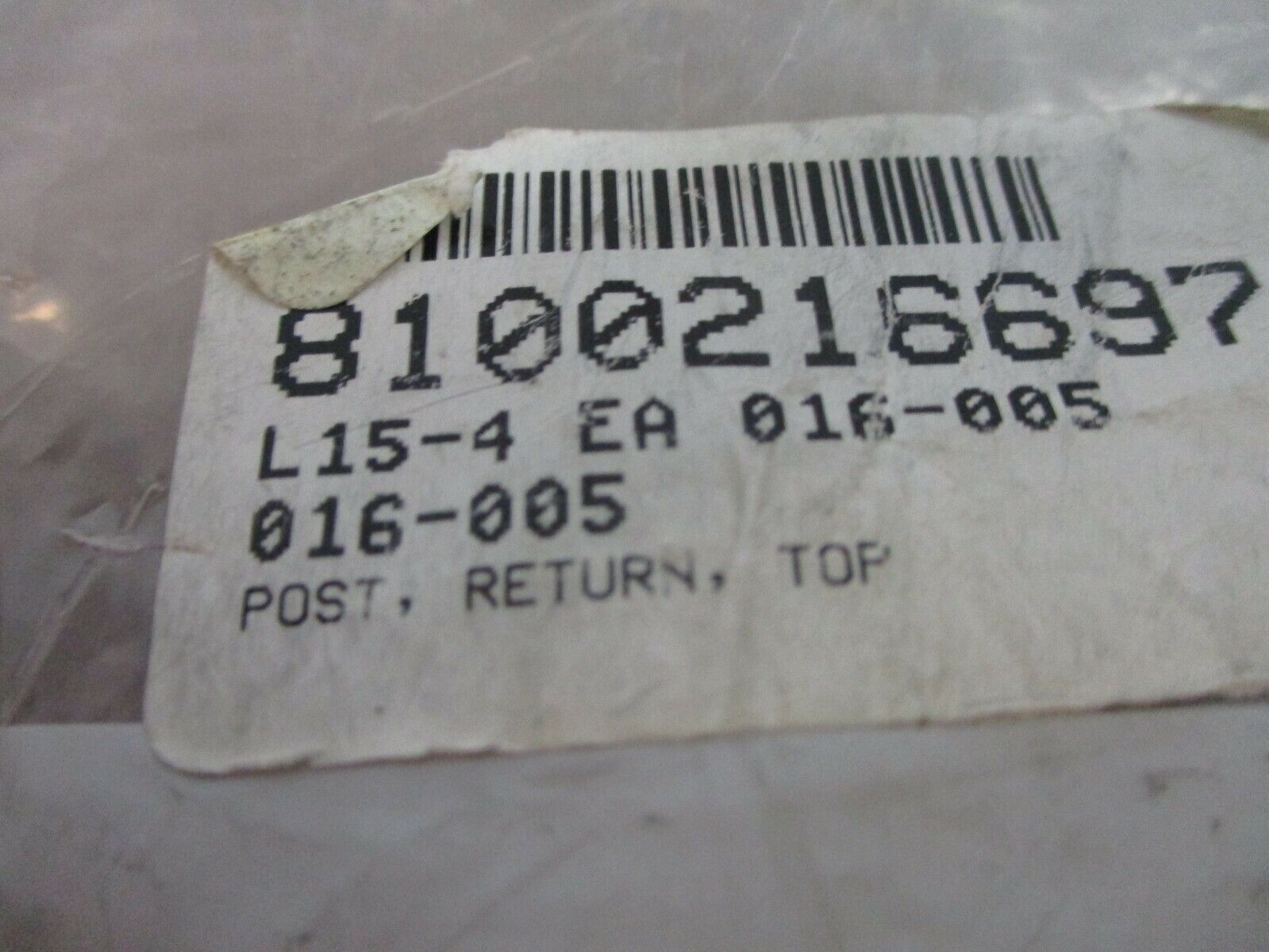 Misc. Brand Top Return Post 016-005 *No Box* New Surplus