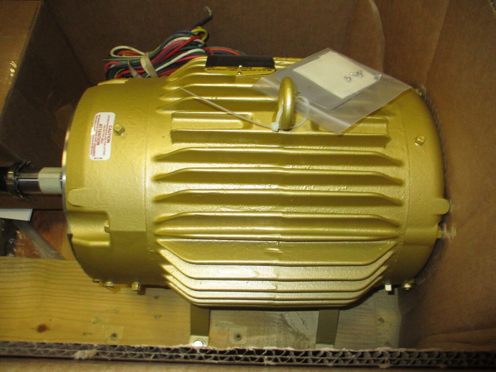 Baldor Motor 603618-4313 10HP 3600RPM 230/460V 23.6/11.8A 3Ph 60Hz New Surplus
