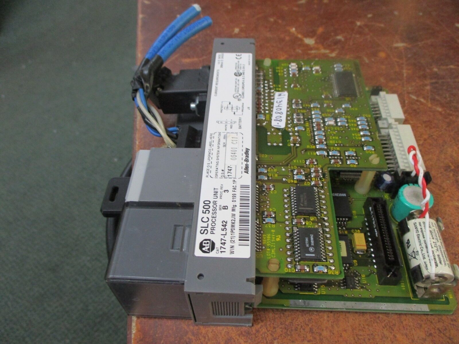 Allen-Bradley SLC 500 Processor Unit 1747-L542 Ser. B Proc. Rev.3 Used
