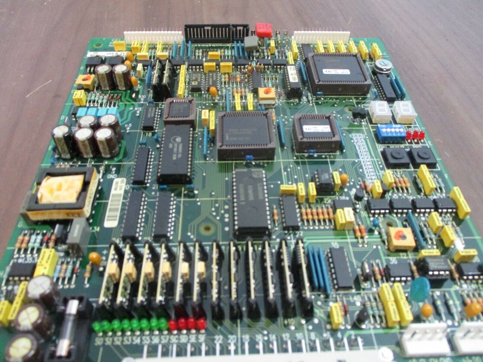 EEI Frequency Converter Main Board R0601 Rev. 01 SW MACH: 255 & 213 Used