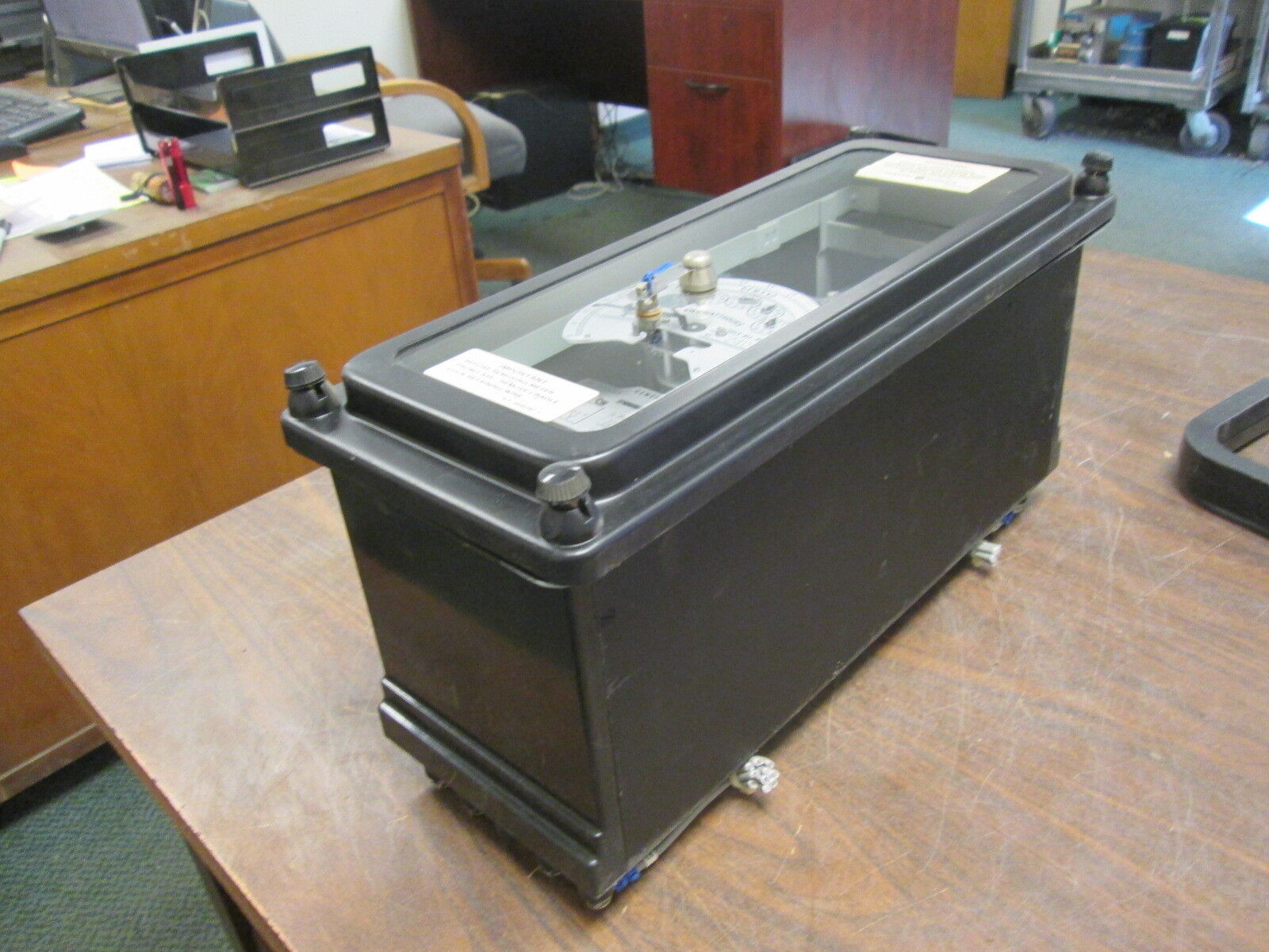 GE Type DSM-64 Kilowatthour Meter 701X2G641 3Ph 60Hz Used