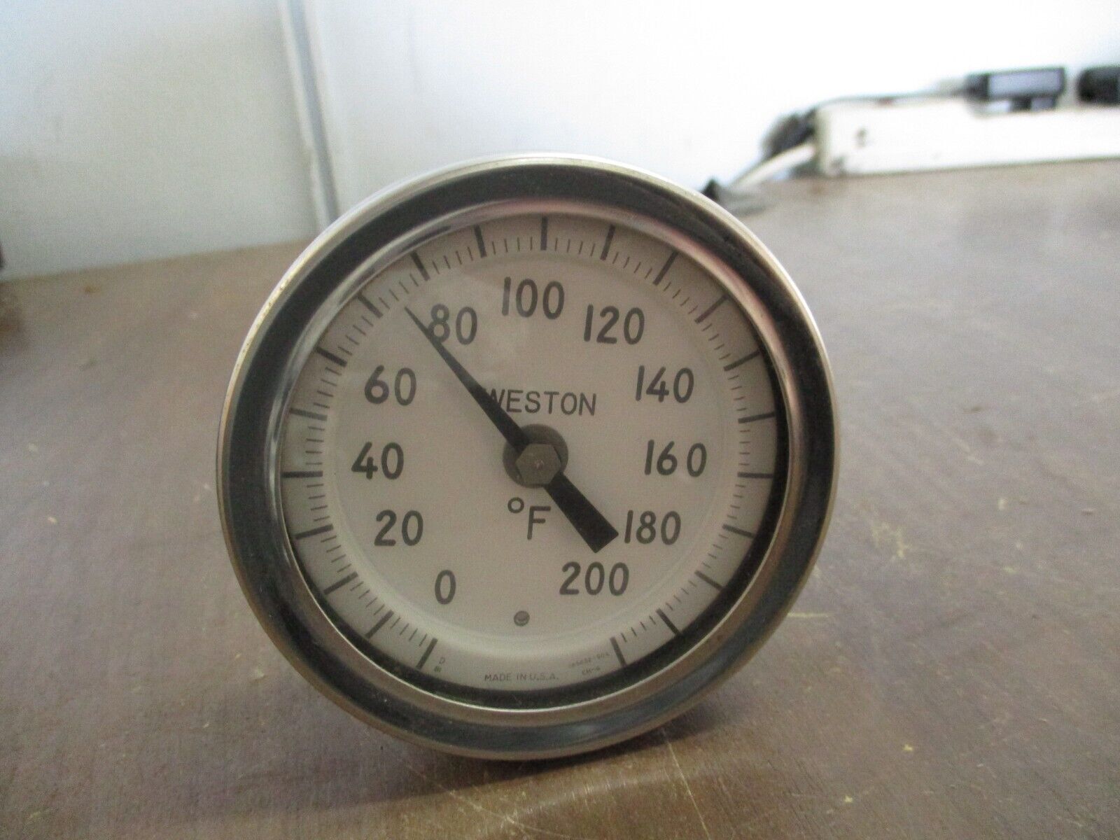 Weston Model 4303 Thermometer 0020004 7487 Range: 0-200°F New Surplus