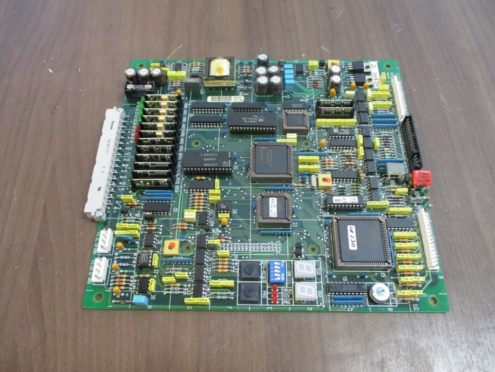 EEI Frequency Converter Main Board R060 Rev. 01 SW MACH: 255 & 230 Used