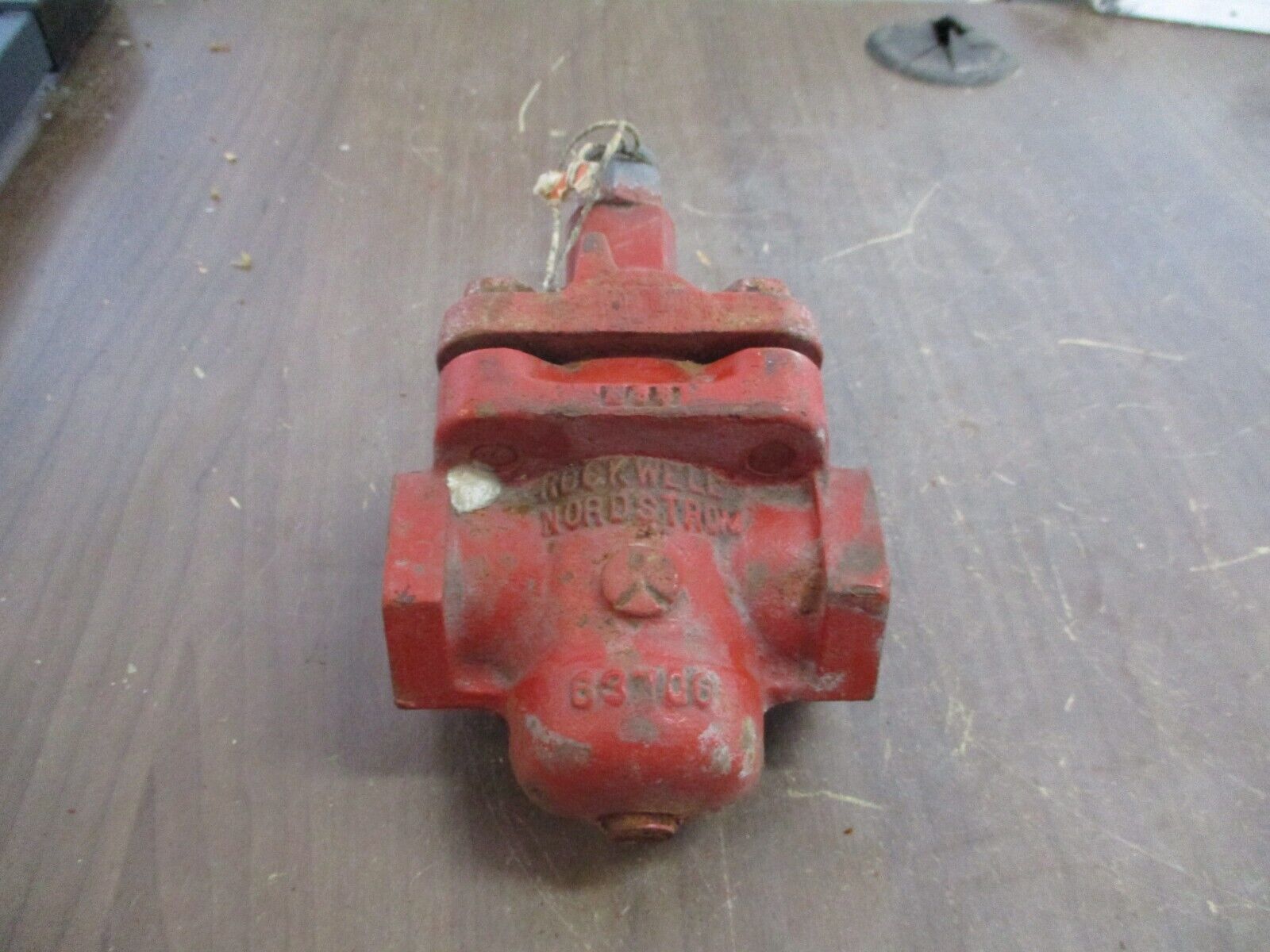 Rockwell Nordstrom Plug Valve Fig. 114 200 OWP 1/2" Used