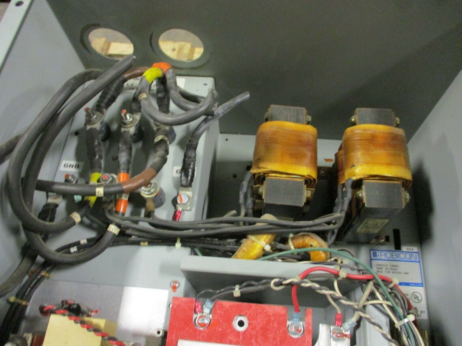 Robicon AC Drive ID-454GT 50HP 3Ph 460V *No Keypad* Used