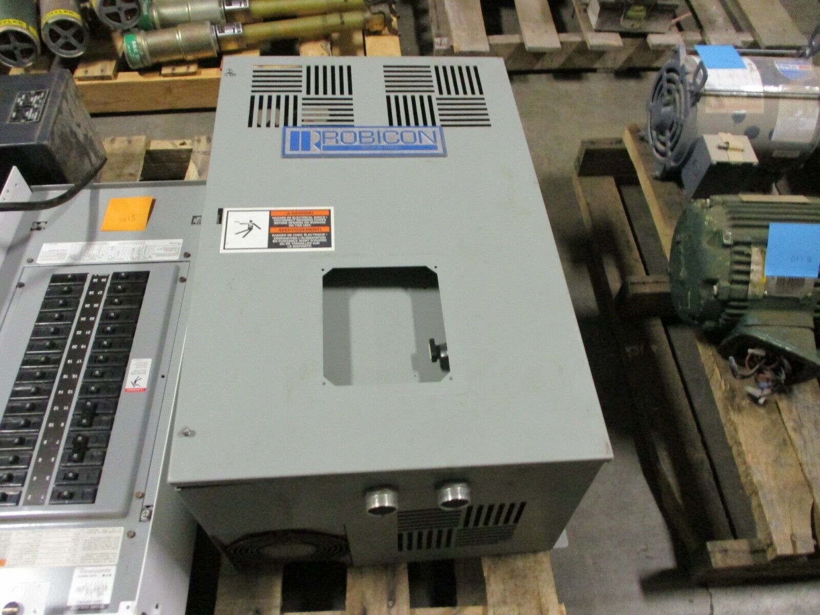 Robicon AC Drive ID-454GT 50HP 3Ph 460V *No Keypad* Used