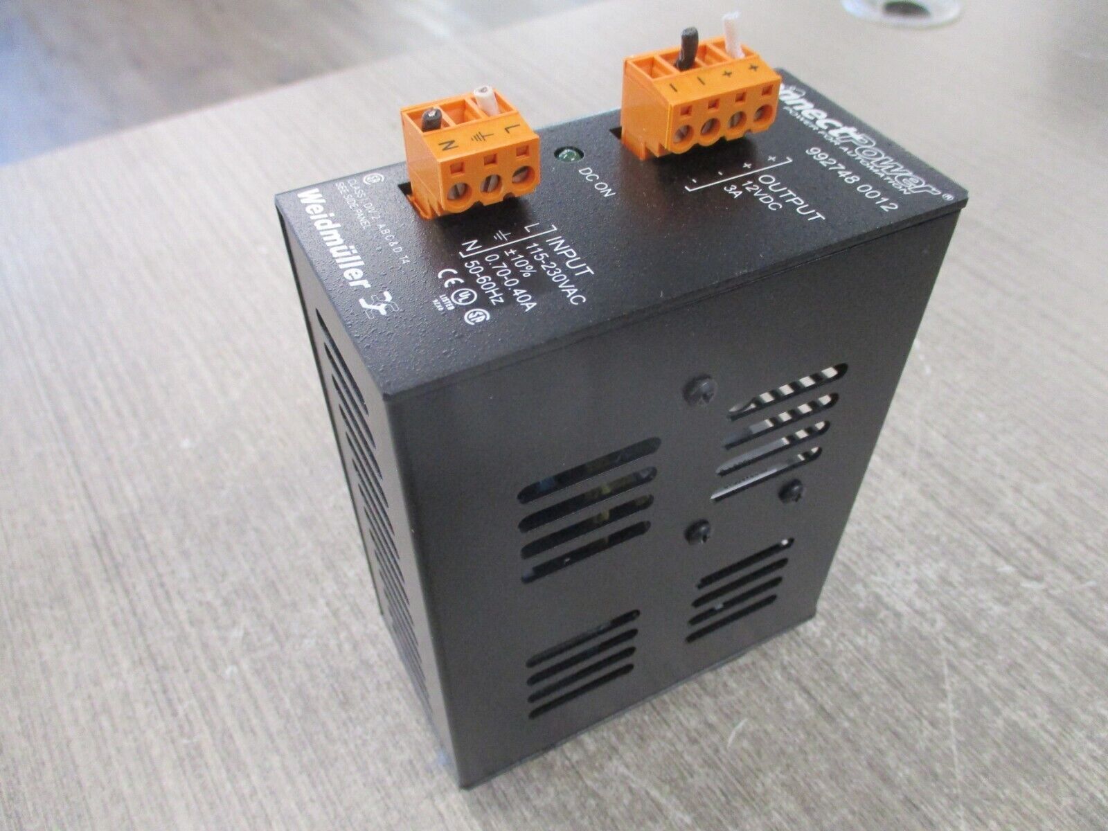 Weidmuller ConnectPower Power Supply 992748 0012 Used