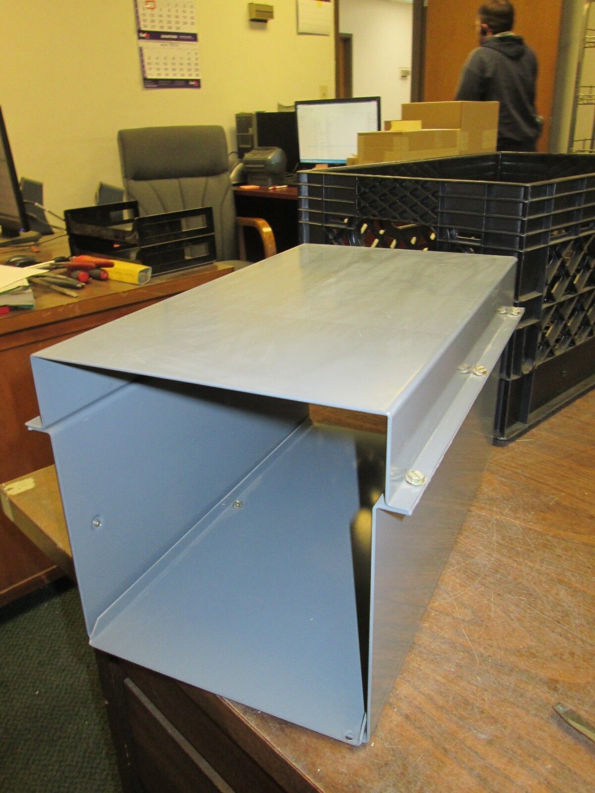 Hoffman Wireway F-40 8"x8"x15" New Surplus - No Box