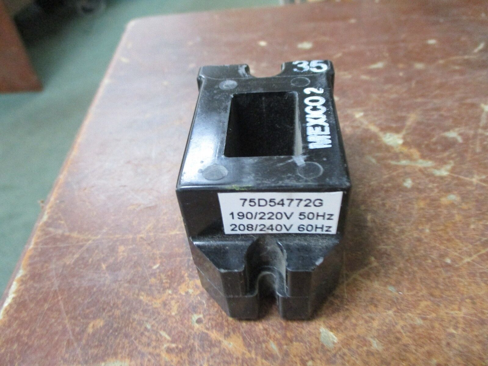 Furnas Magnetic Coil 75D54772G 208/240V@60Hz 190/220@50Hz Used