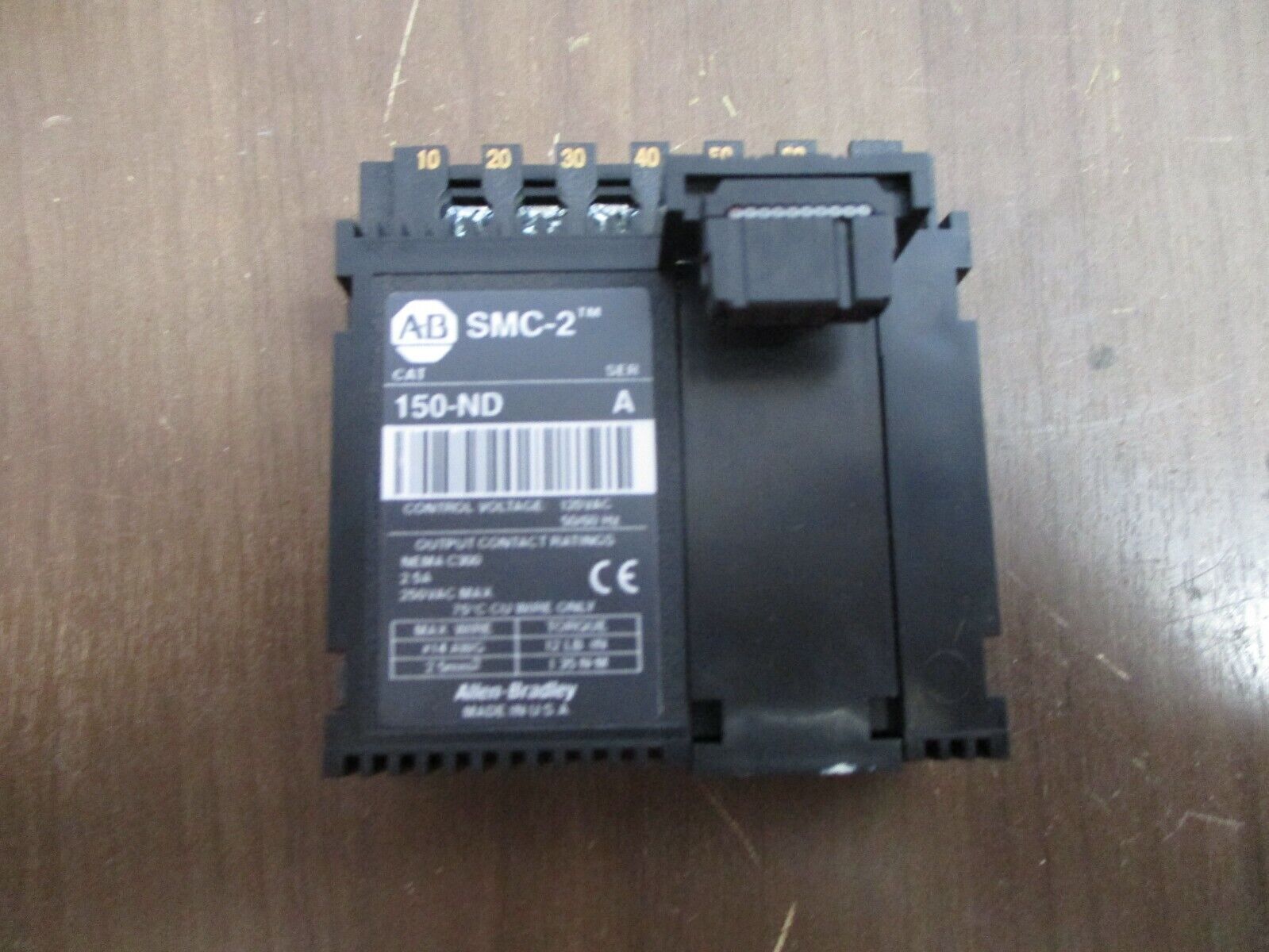 Allen-Bradley SMC-2 Interface Module 150-ND Ser. A 120V 50/60Hz New Surplus