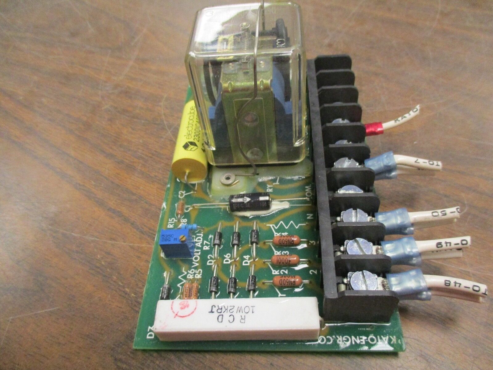Kato Engineering Control Board 511-00018-01 Used