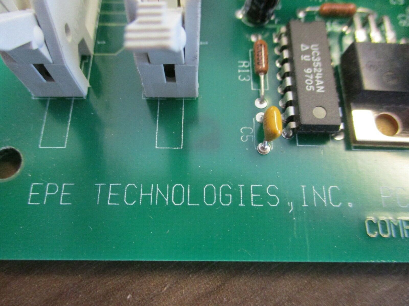 EPE Technologies PCA EPOZ Capacitor Board 72-130059-00 Rev. D03 Used