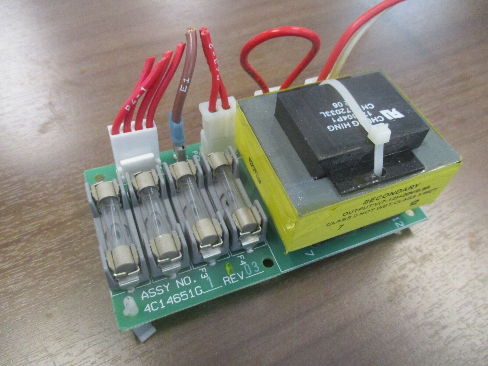 Liebert PWA ISO Transformer/Fuse Board 4C14651G1 Rev. 03 Used