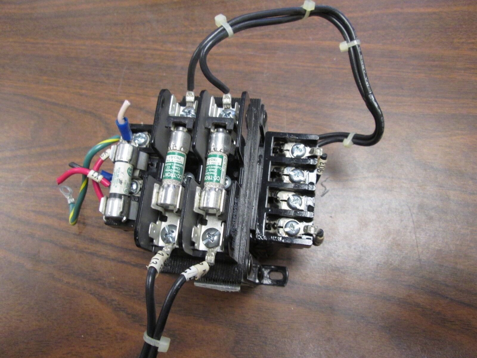 Valutran Control Transformer V150-0349-8 .150KVA 50/60HZ Pri 460V Sec 115V Used