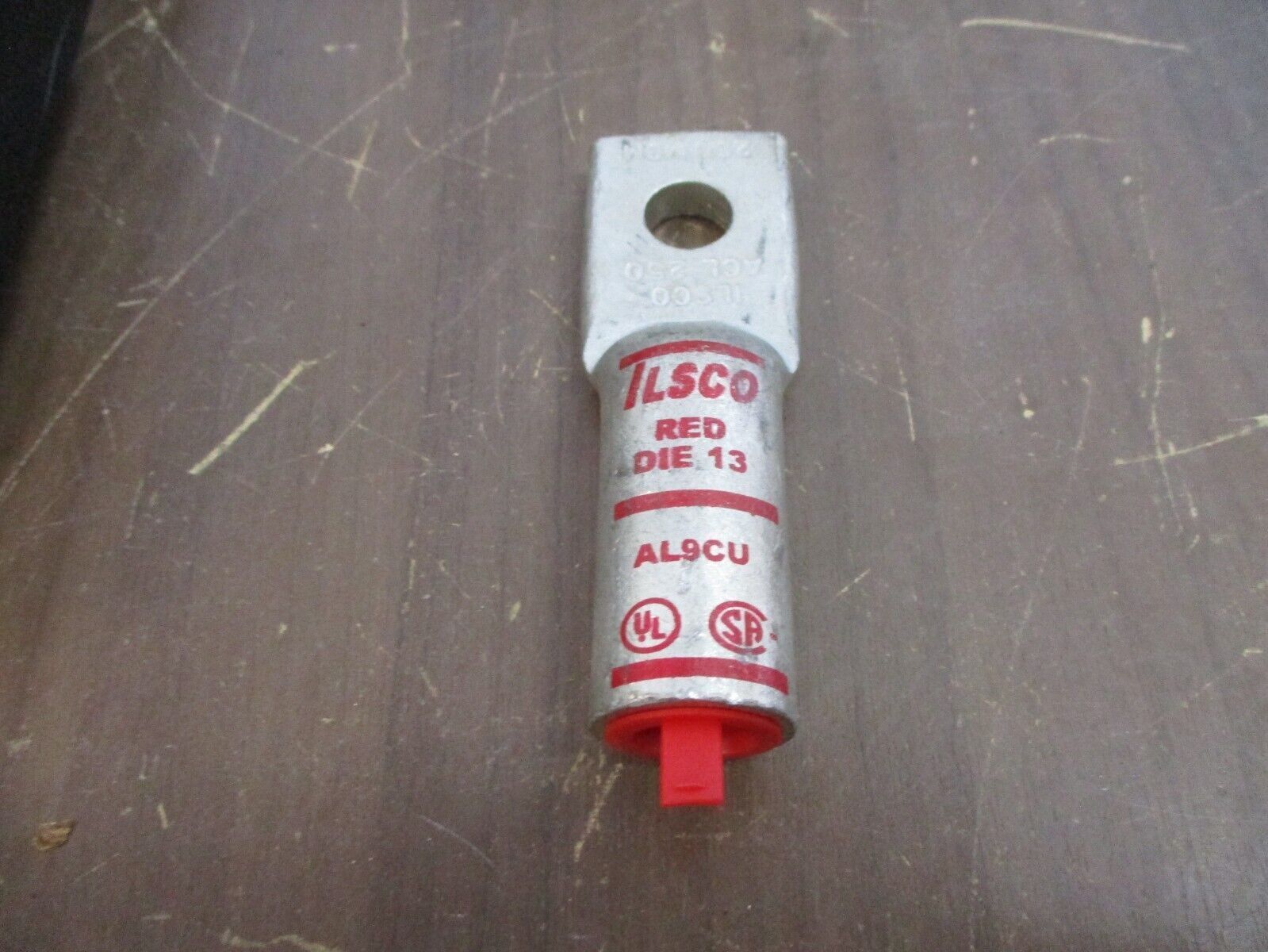 Ilsco Crimp Lug ACL 250 250MCM Red Die 31 *Lot of 4* New Surplus