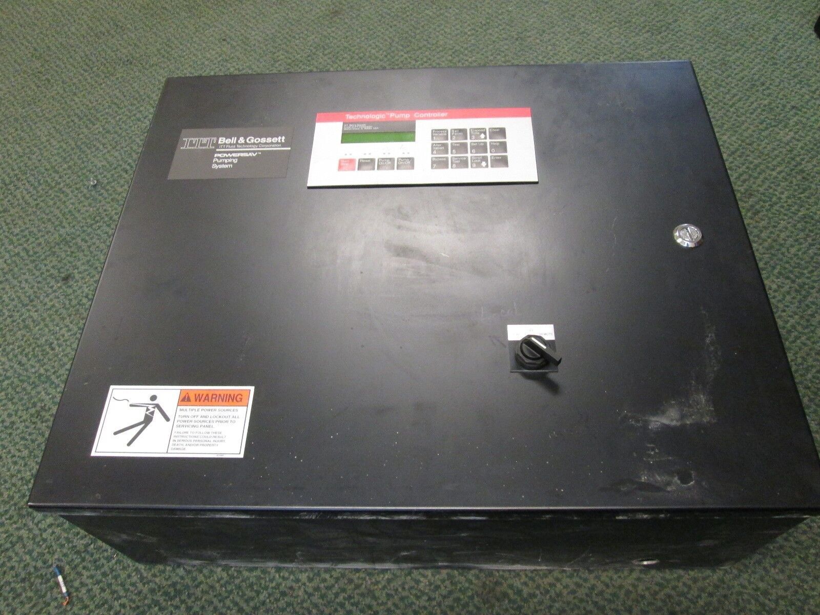 Bell & Gossett Pump Controller 1100 2H015 DPX 460V 1Ph 1100 Series Used