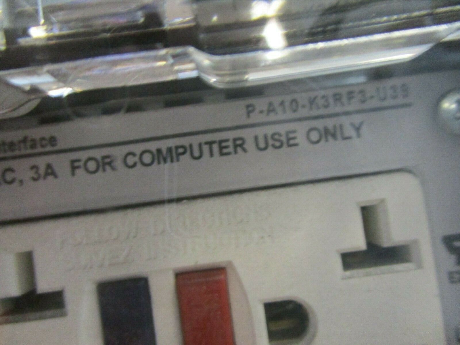 Grace Technologies Graceport Interface P-A10-K3RF3-U39 120VAC 3A Used