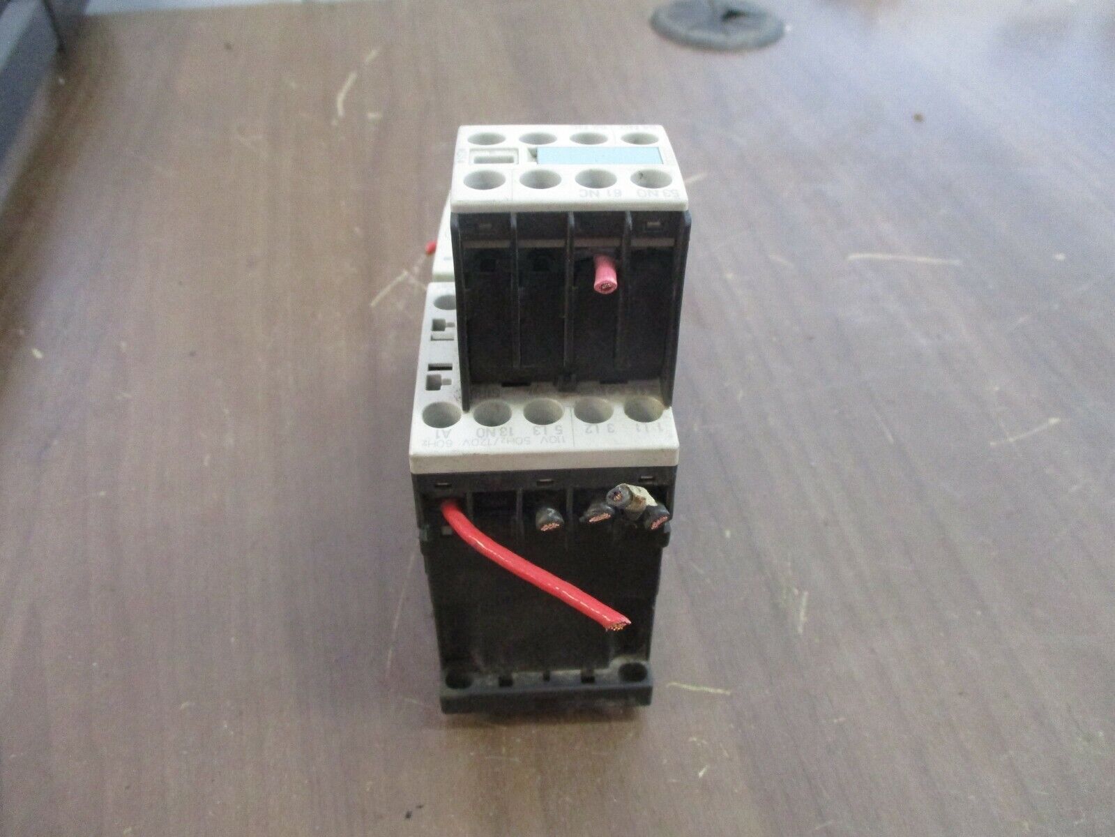 Siemens Starter 3RT1017-1AK61 / 3RB1016-2SBO 120V Coil Trip: 3-12A Used