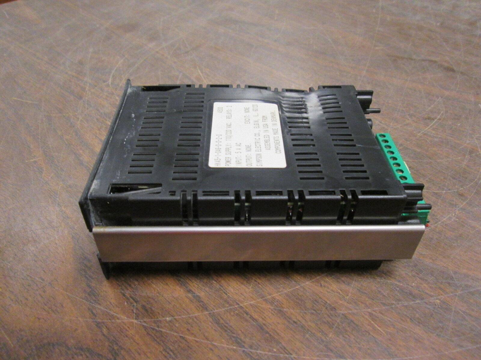 Simpson Electric Digital Meter HK45-1-046-0-0-2-0 Power:110/220VAC Input:5A Used