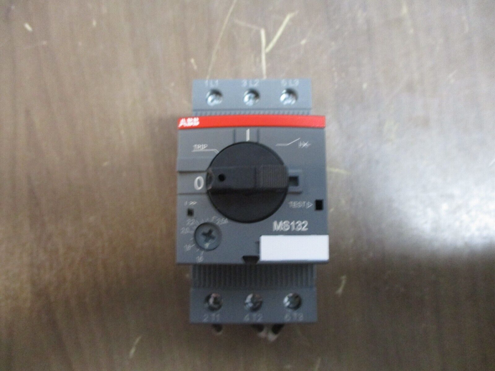 ABB Manual Starter MS132-2.5 Trip: 1.6-2.5A Used