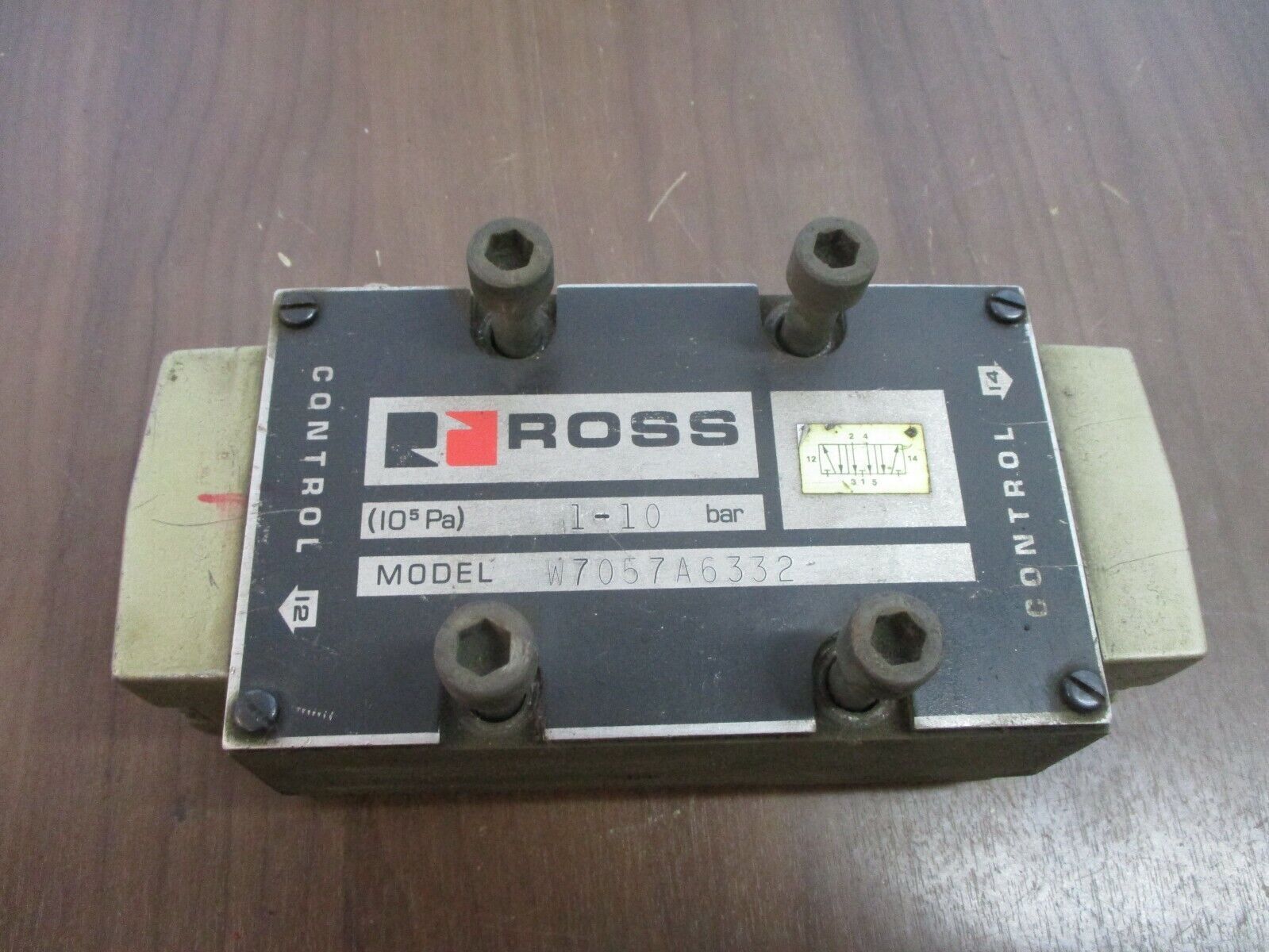 Ross Valve W70507A6332 1-10 bar Used